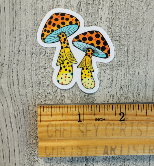 Mushroom Trout Sticker
