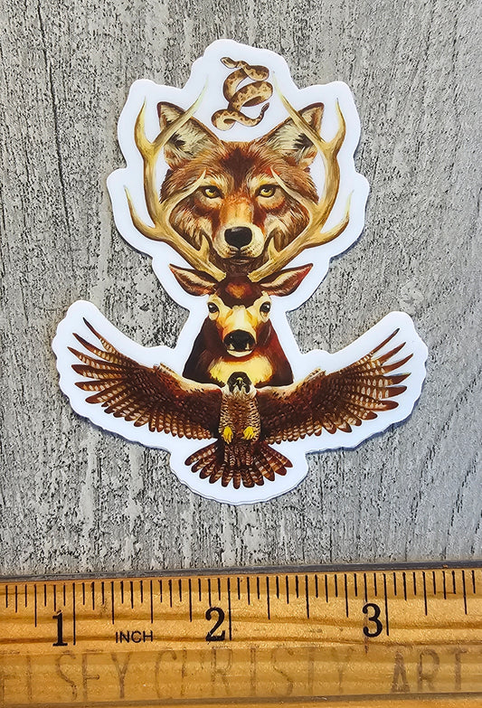 Spirit Animal Totem Sticker