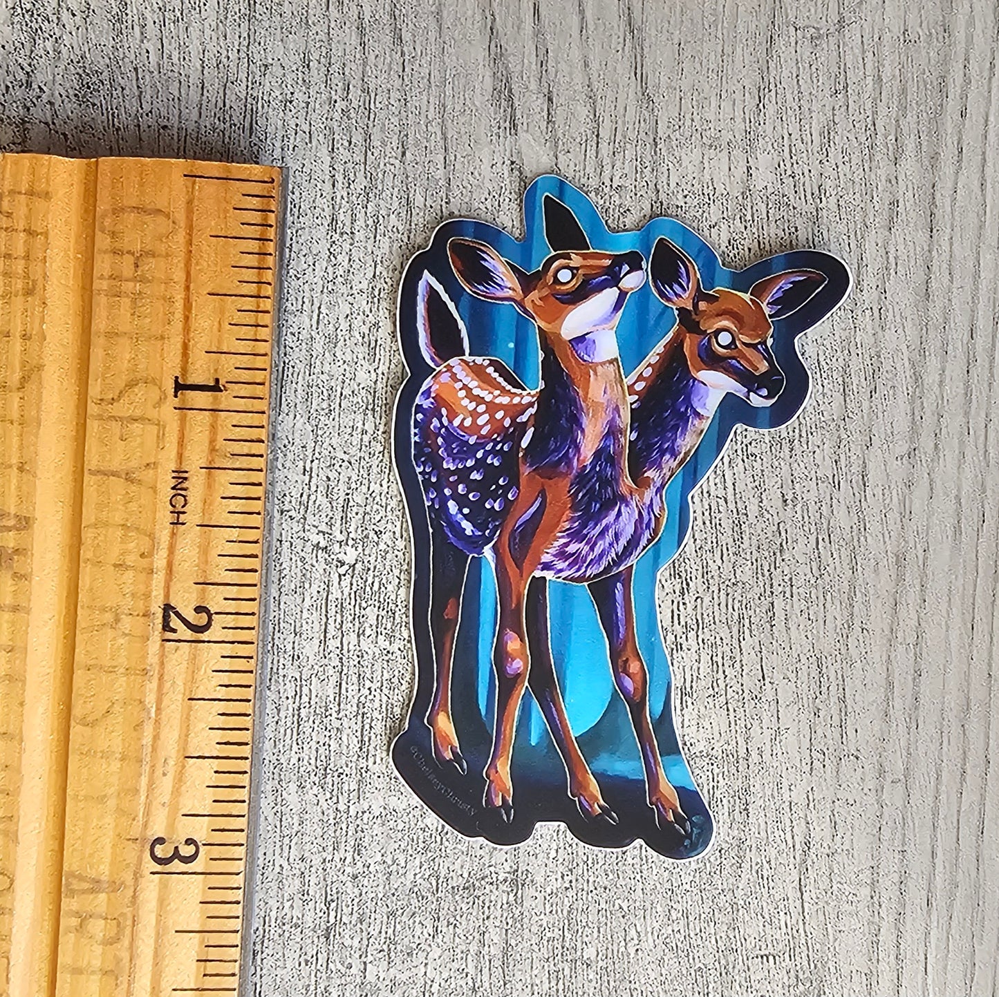 Fawn of the Dead Sticker (small)